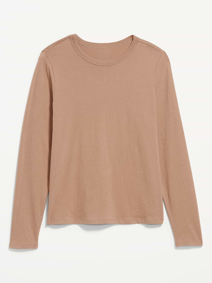 L'image numéro 4 présente T-shirt passe-partout à manches longues