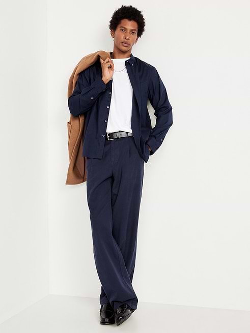 classic dress shirt in White and Tailored Elegance S or anytime you want to look fresh Women's Classic Dark Grey Button