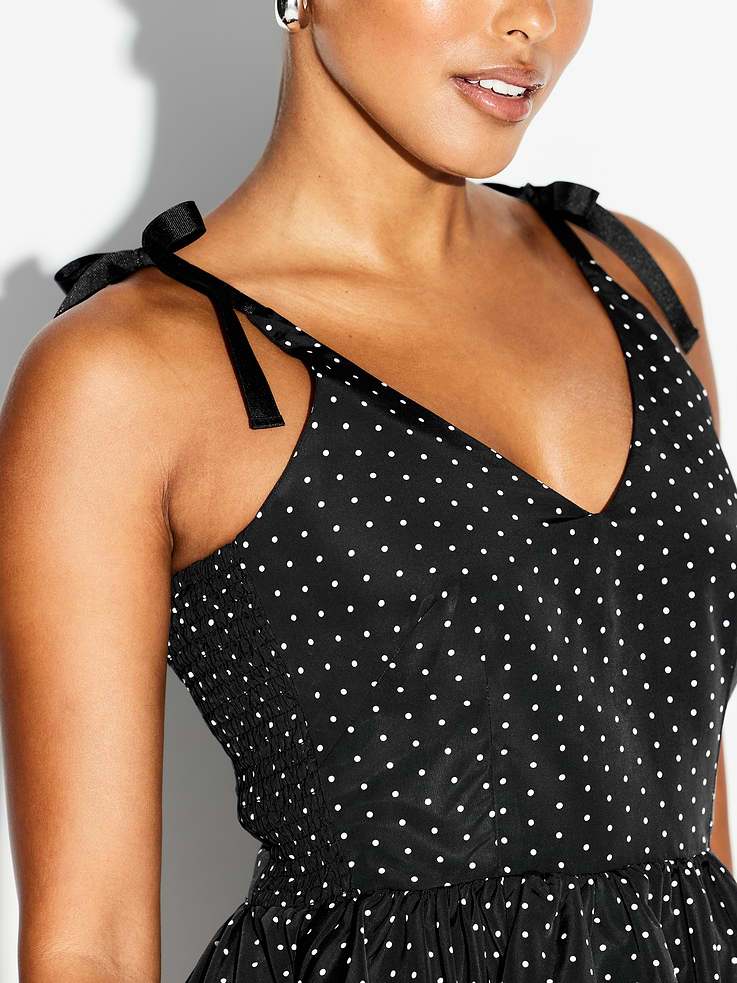 Image number 7 showing, The Occasion by Old Navy Fit & Flare Taffeta Mini Dress