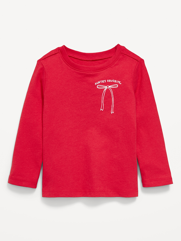 Long-Sleeve Graphic T-Shirt for Toddler Girls