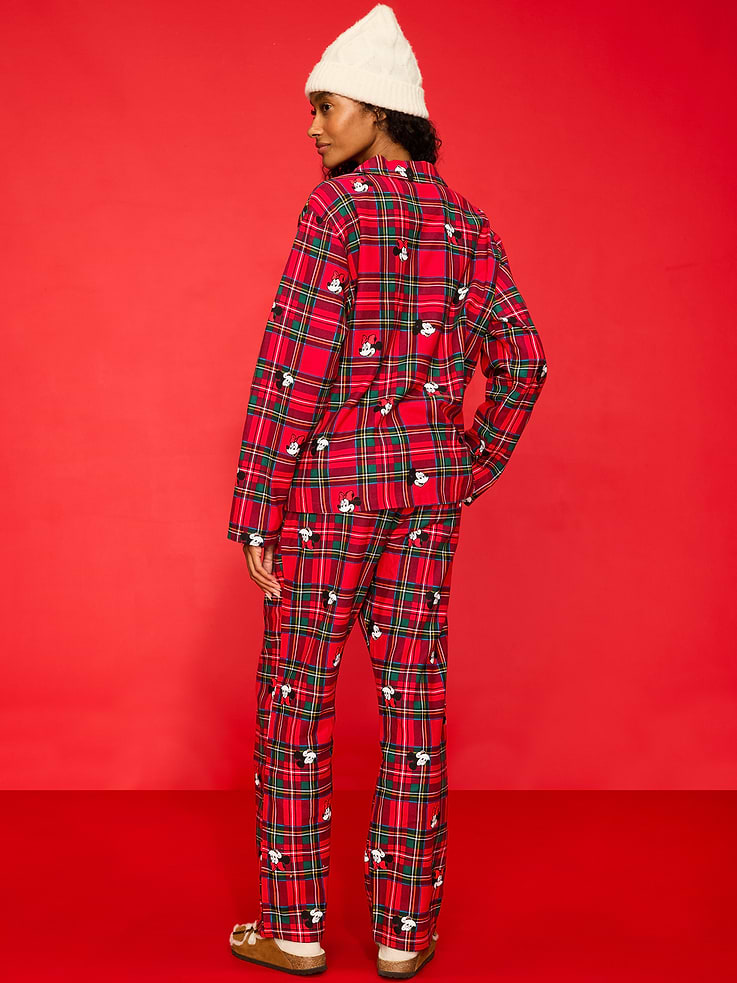 Image 2 de 9, Pyjama en flanelle à motif Mickey Mouse et ses amis Old Navy x Disney pour femme