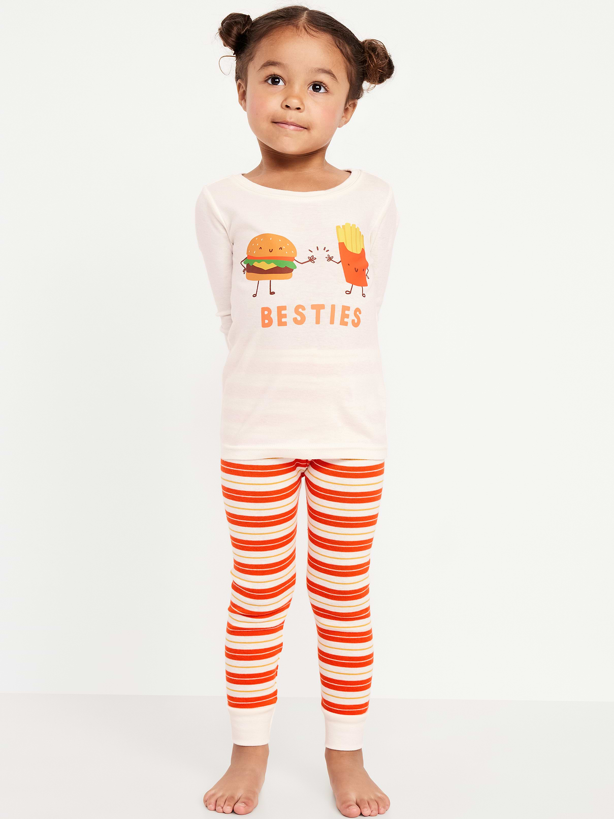Image number 1 showing, Snug-Fit Graphic Pajama 4-Piece for Toddler & Baby