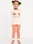 Image number 1 showing, Snug-Fit Graphic Pajama 4-Piece for Toddler & Baby
