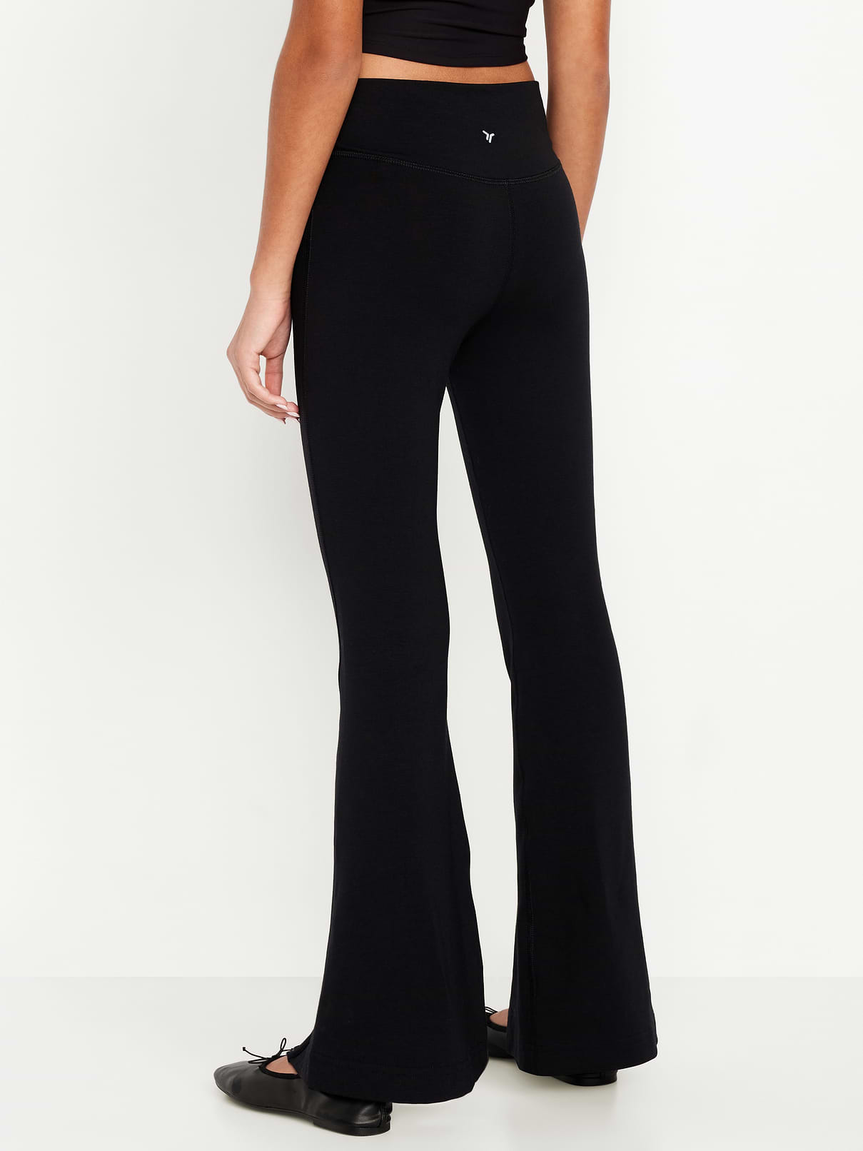 Image number 2 showing, High-Waisted PowerChill Flare Leggings for Girls