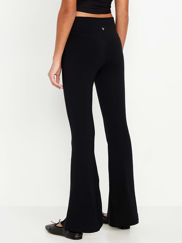 High-Waisted PowerChill Flare Leggings for Girls