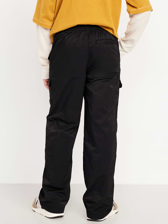 Pantalon cargo coupe très généreuse à taille extensible avec ceinture pour Garçon