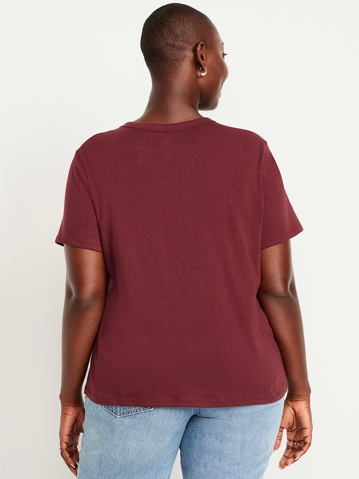 Image 6 of 8, Crew-Neck Logo-Graphic T-Shirt