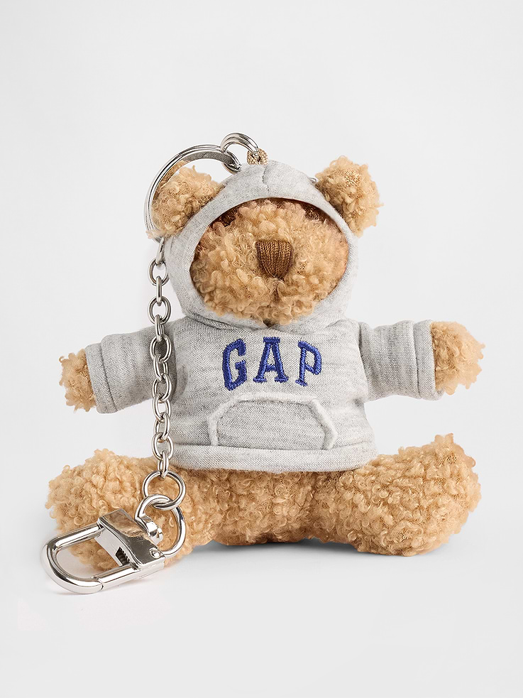 Image number 1 showing, Brannan Bear Hoodie Bag Charm
