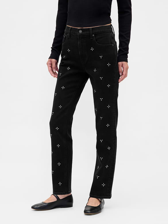 High Rise ’90s Slim Straight Jeans