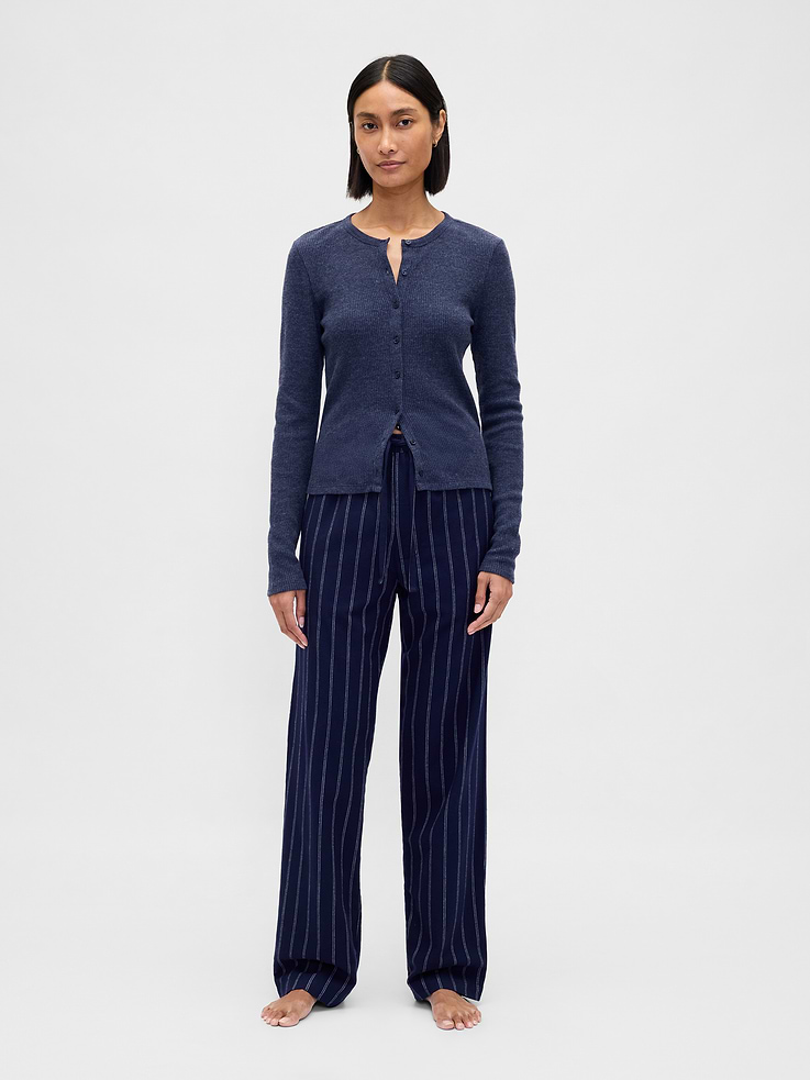 Image number 2 showing, Waffle PJ Cardigan