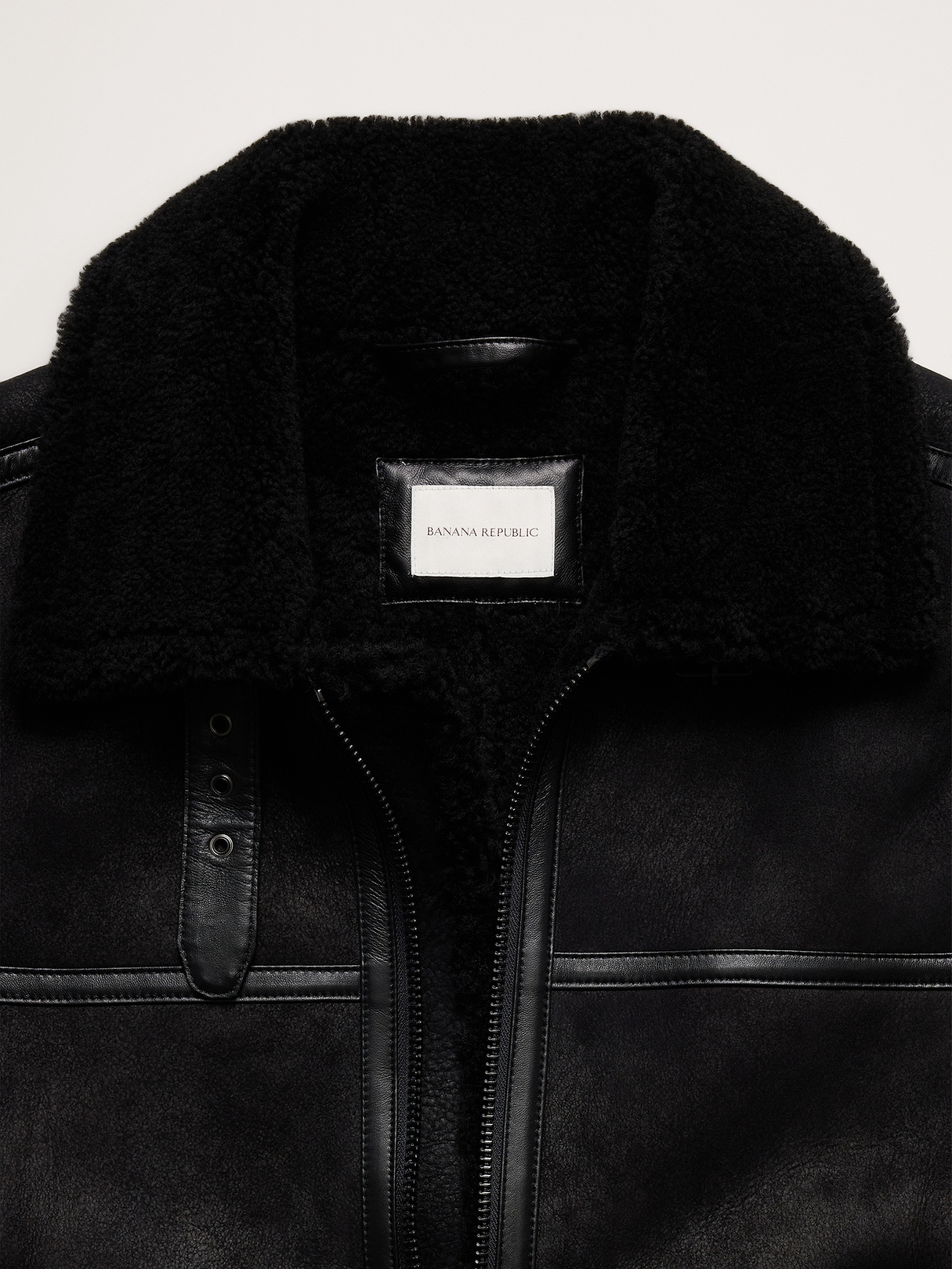 Shearling Aviator Jacket | Banana Republic