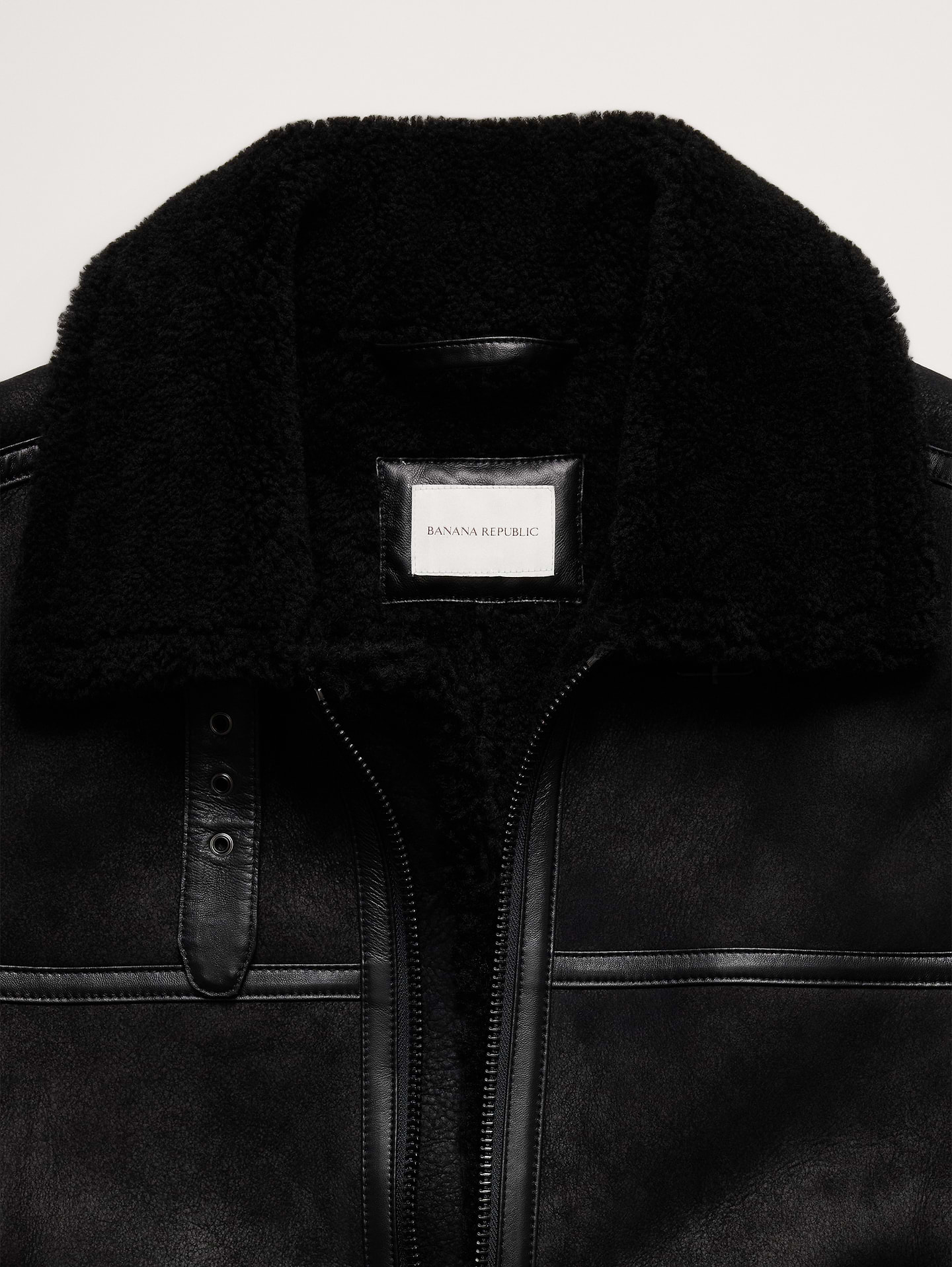 L'image numéro 7 présente Blouson d’aviateur en rason