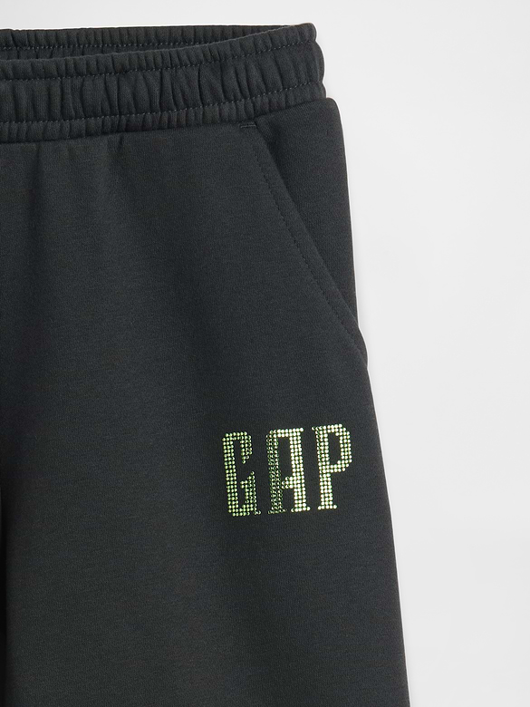 Pantalon ballon en coton ouaté VintageDoux à logo et à imprimé Wicked pour Enfant