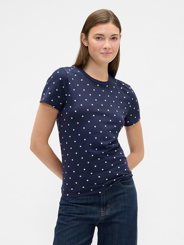 Favorite Print Crewneck T-Shirt