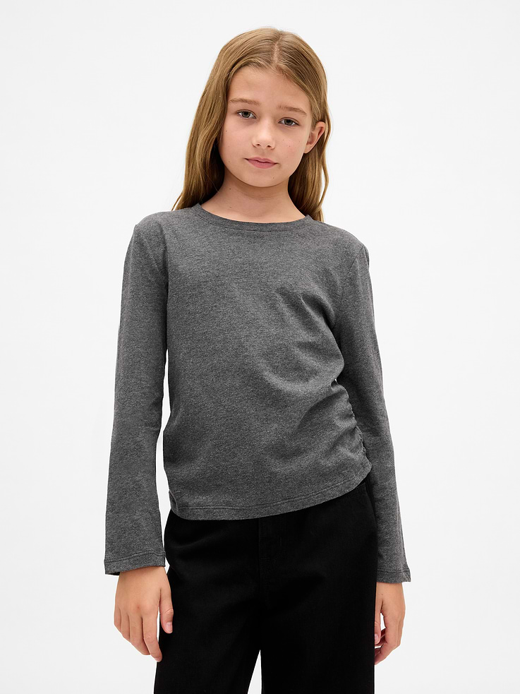 Image number 1 showing, Kids Ruched Side T-Shirt