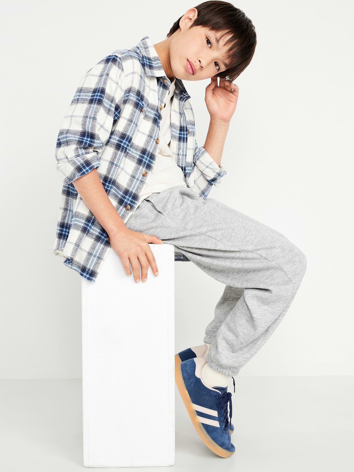 Image number 3 showing, Favorite Fleece Baggy Jogger Sweatpants for Boys