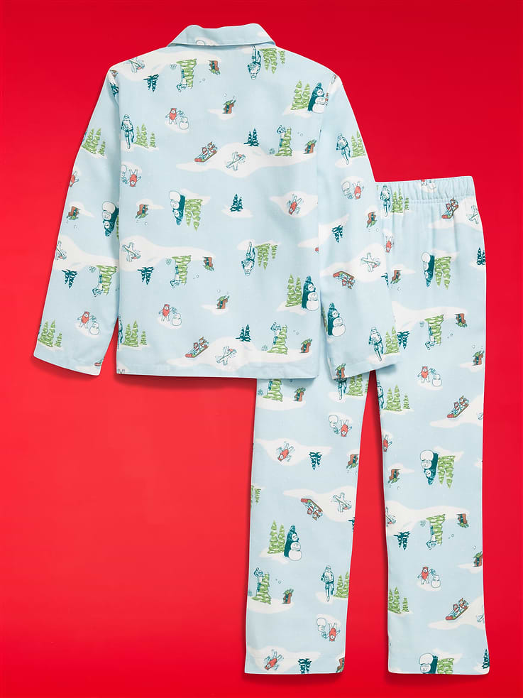 Image number 2 showing, Old Navy x Star Wars Gender-Neutral Button-Front Graphic Pajama Set for Kids