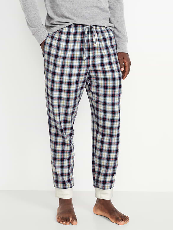 Plaid Flannel Pajama Joggers