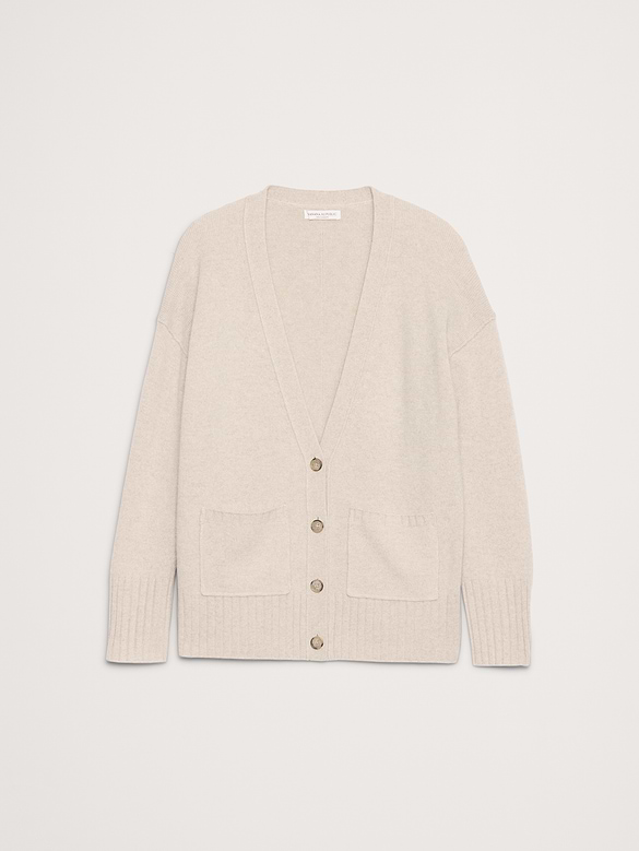 Boyfriend Cashmere Cardigan