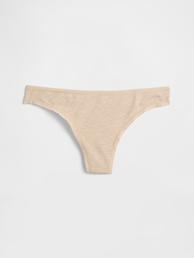 Image number 4 showing, Organic Stretch Cotton Thong
