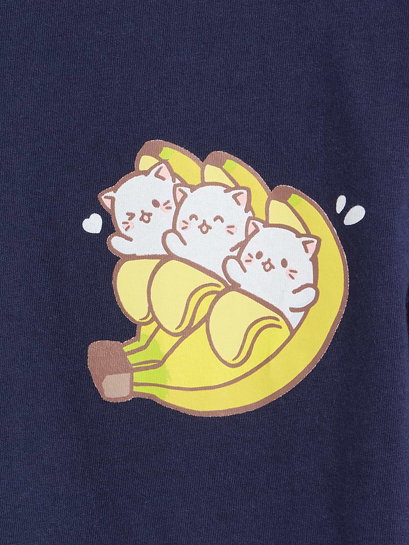 Kids Oversized Graphic T-Shirt