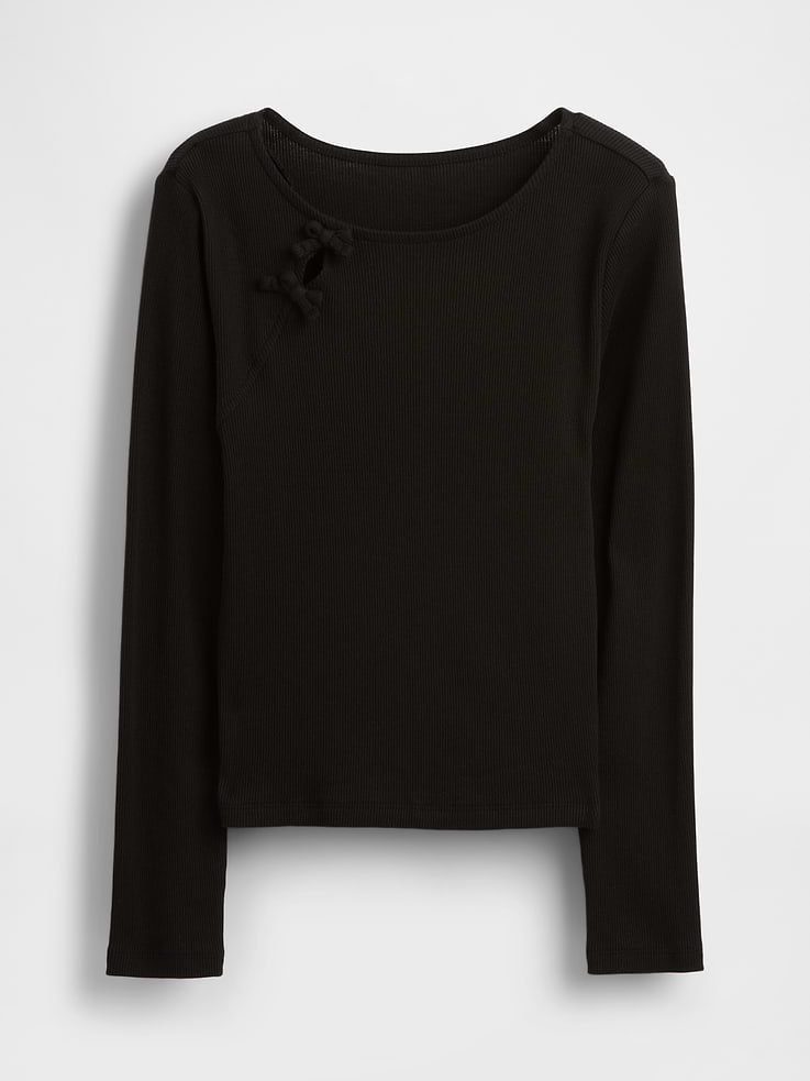 Image number 2 showing, Kids Rib Bow T-Shirt