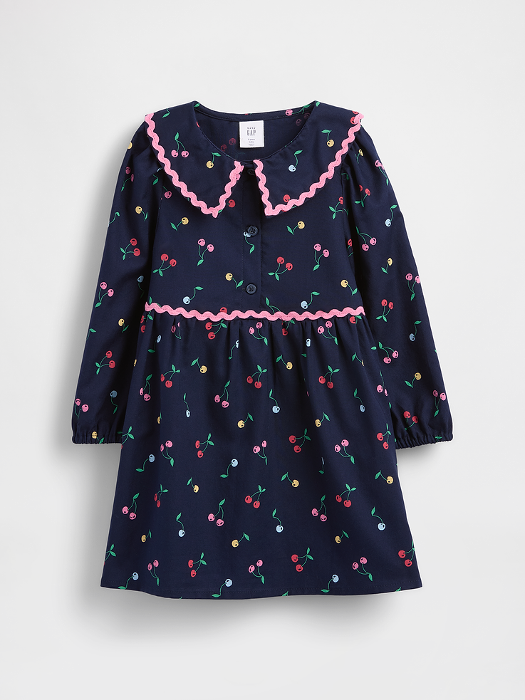 Image number 2 showing, Baby & Toddler Collared Dress