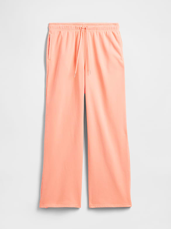 Relaxed Straight-Leg Sweatpants