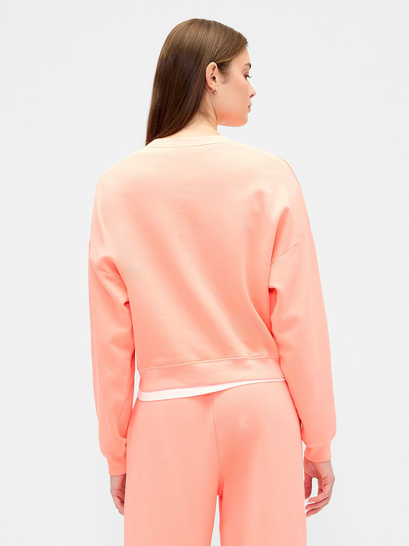 Relaxed Wedge Crewneck Sweatshirt