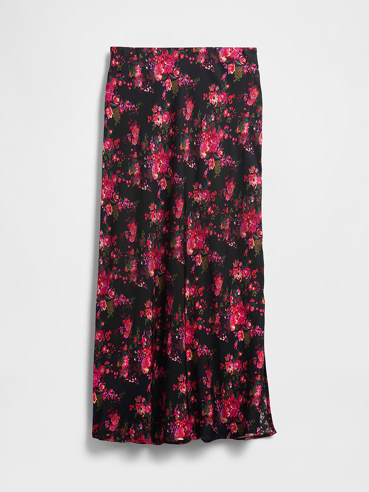 Image 5 of 5, Maxi Slip Skirt