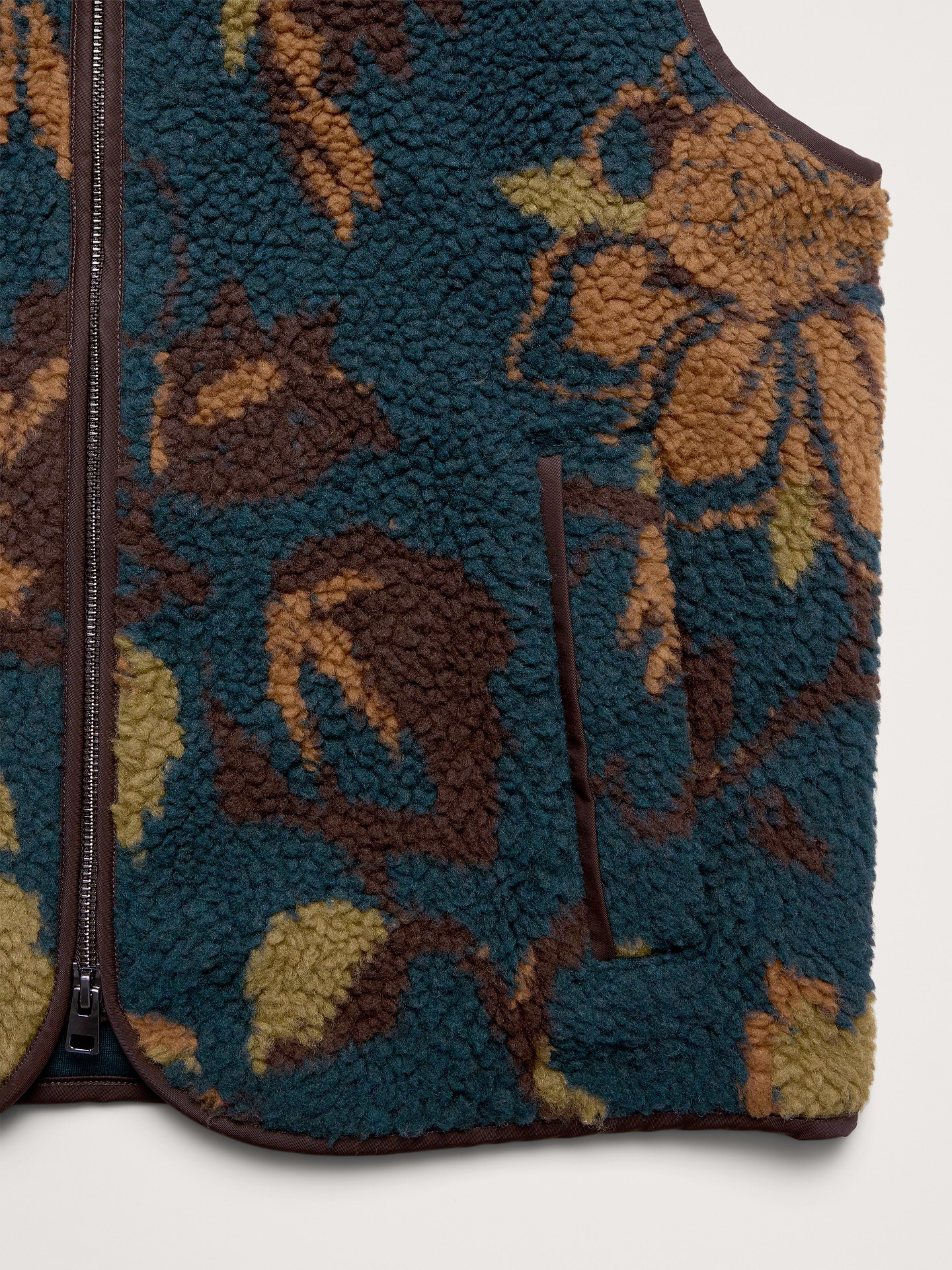 Image number 6 showing, Print Sherpa Vest