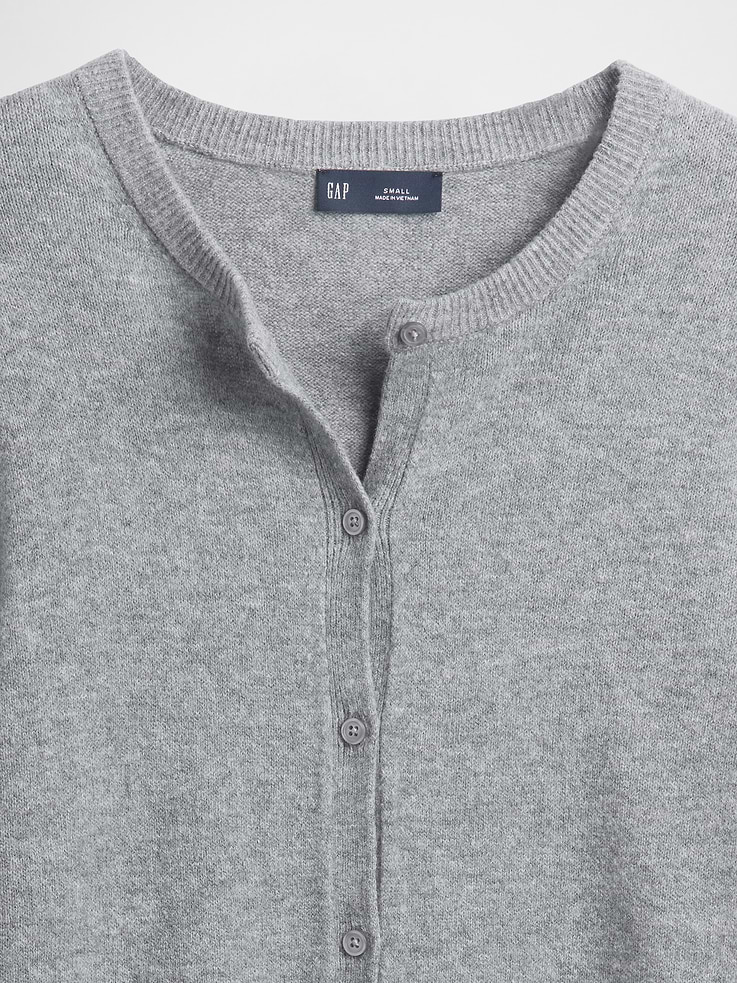 Image number 4 showing, CashSoft Crop Cardigan