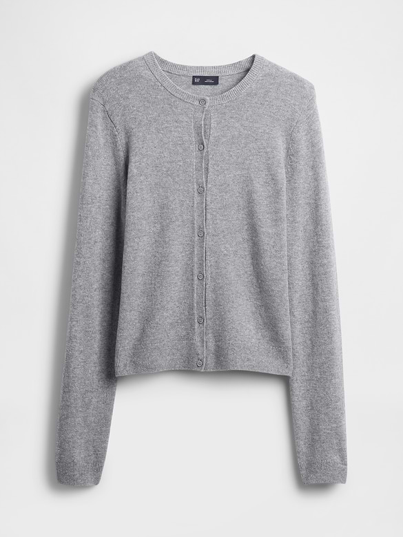 CashSoft Crop Cardigan