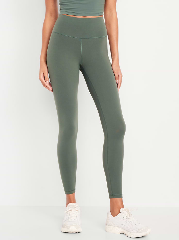 Image number 1 showing, High-Waisted StudioSmooth 7/8 Leggings