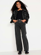 Image number 3 showing, Baggy Straight-Leg Jeans for Girls