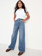 Image number 3 showing, Baggy Straight-Leg Jeans for Girls