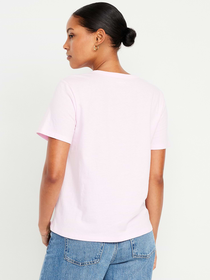 L'image numéro 2 présente T-shirt ras du cou à logo imprimé