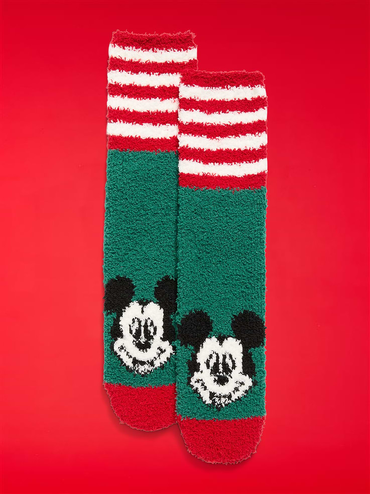 Image number 1 showing, Old Navy x Disney Mickey Mouse Cozy Holiday Socks for Men