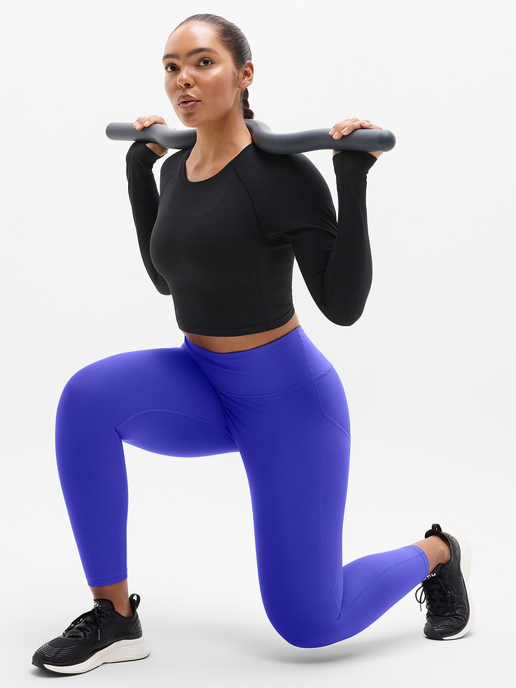 Image number 2 showing, Interval Stash High Rise 7/8 Legging