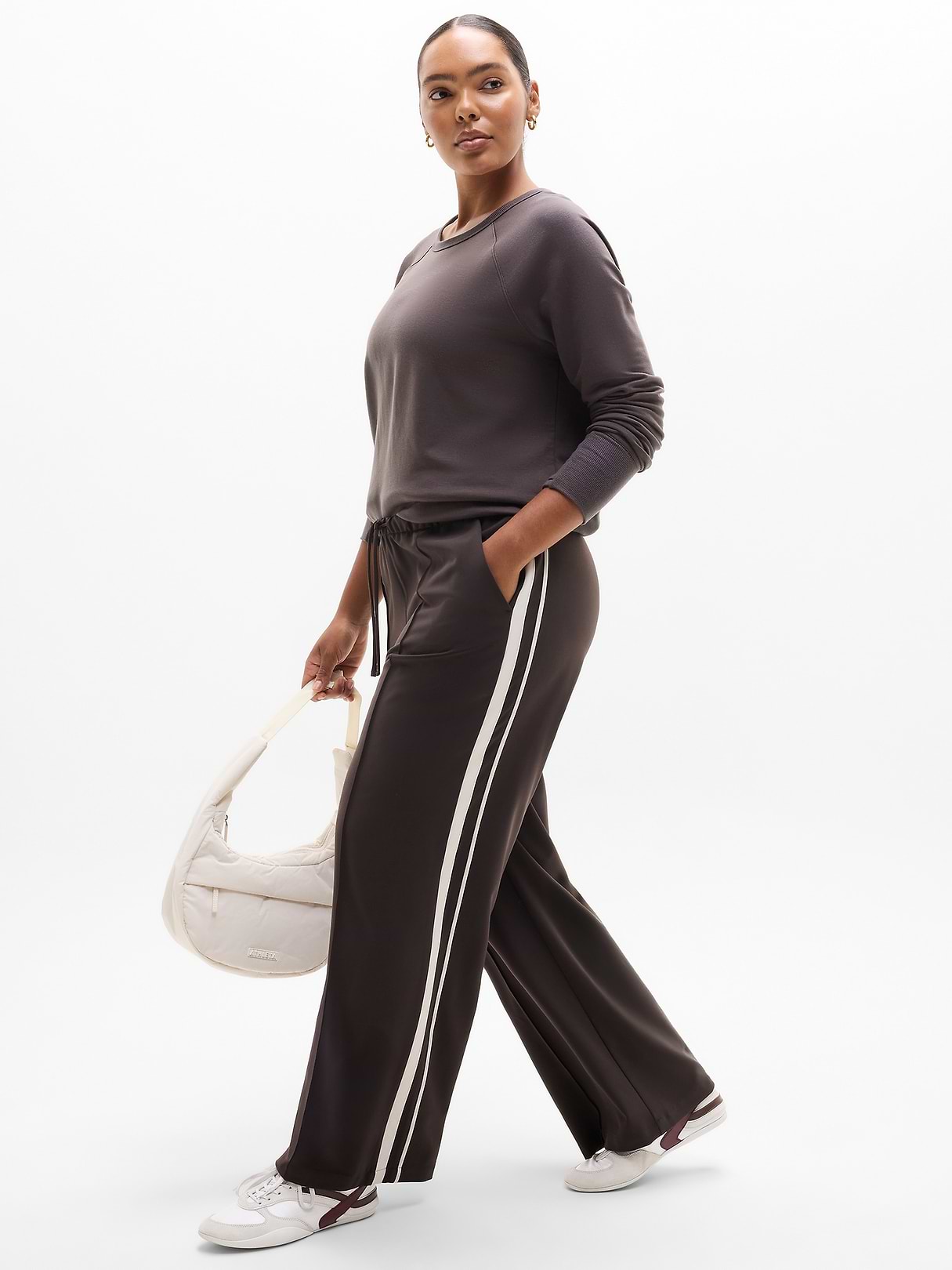 MVP Mid Rise Side Stripe Pant | Athleta