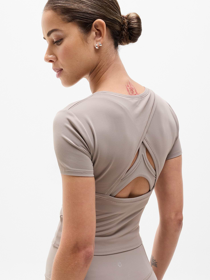 Image 3 of 6, Transcend Open Back Tee
