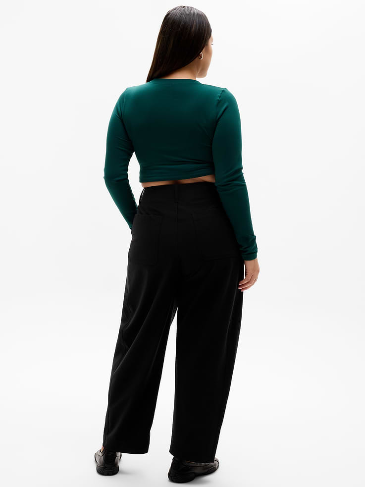 Image number 6 showing, Skyline High Rise Barrel Leg Pant