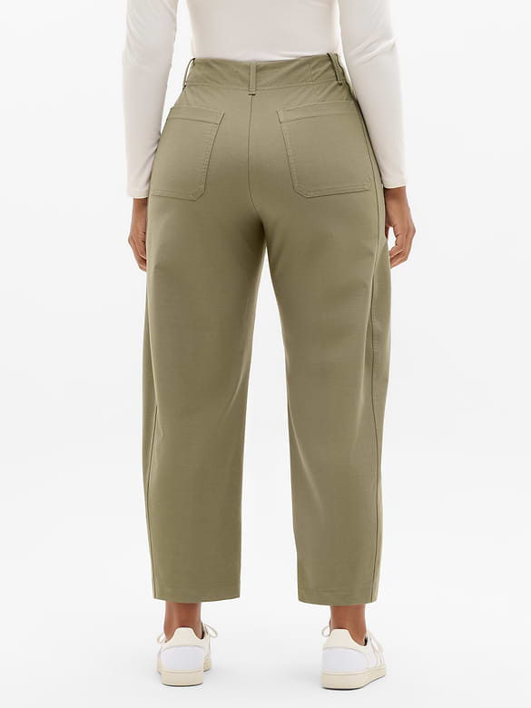 Skyline High Rise Barrel Leg Pant