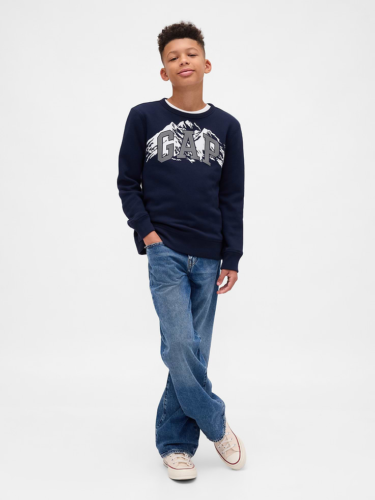 Image number 4 showing, Kids Graphic Logo Sweatshirt