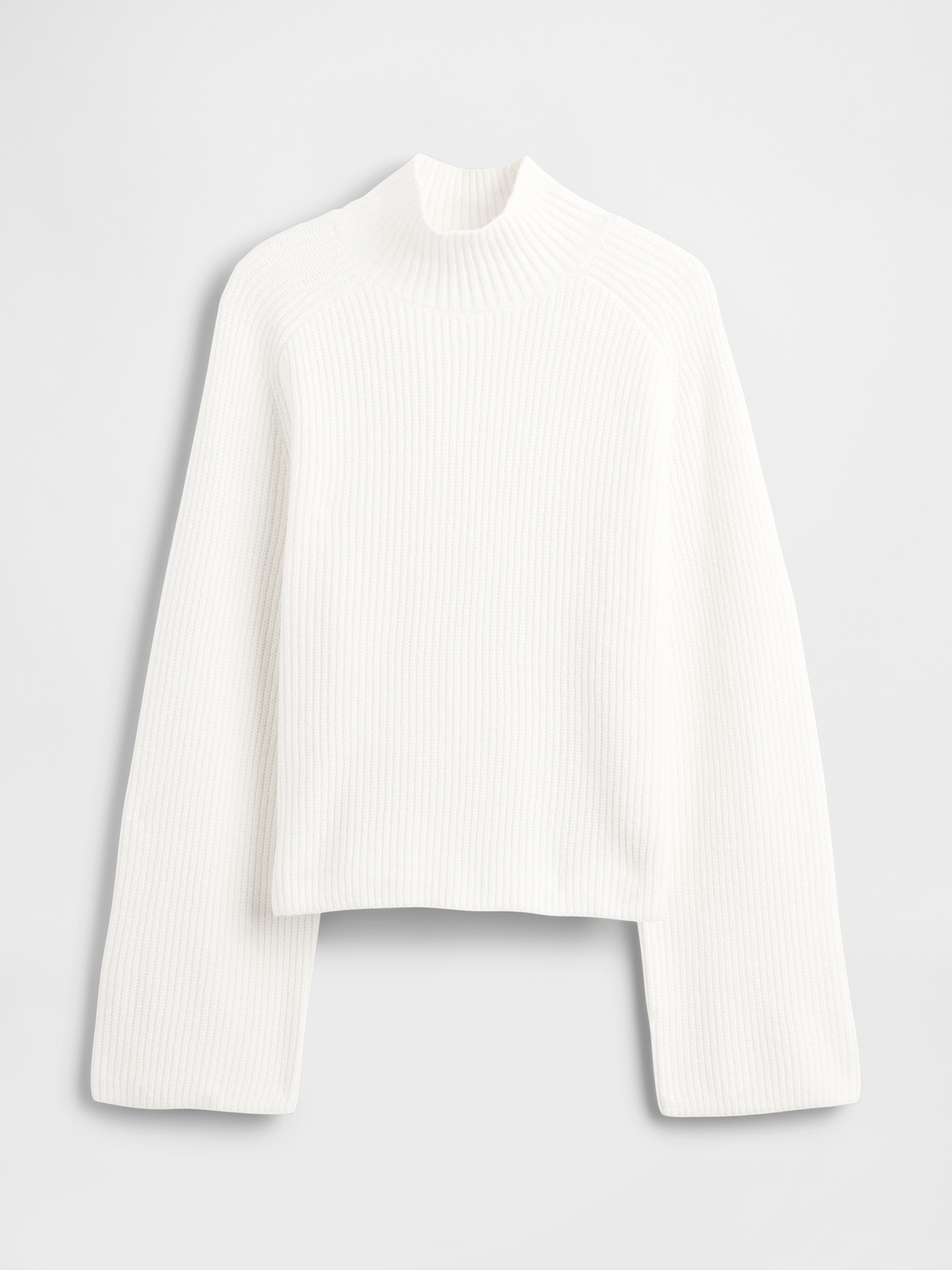 CashSoft Shaker-Stitch Turtleneck Sweater | Gap
