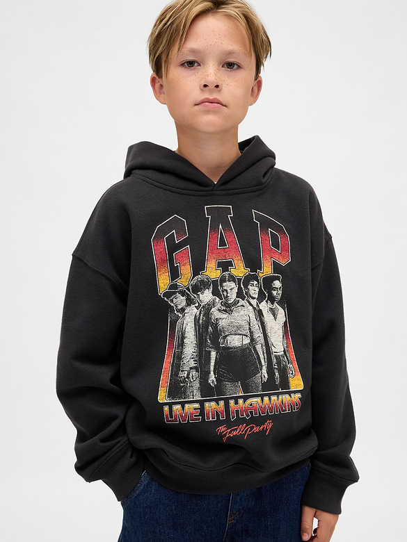 Stranger Things Kids VintageSoft Graphic Hoodie