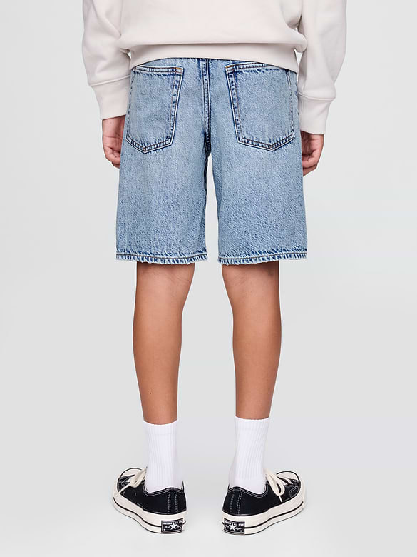 Kids UltraSoft '90s Loose Denim Shorts