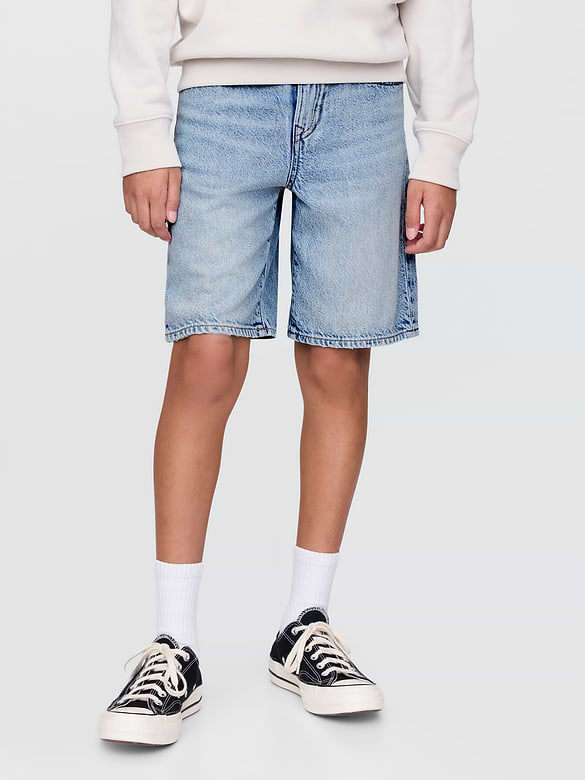 Kids UltraSoft '90s Loose Denim Shorts