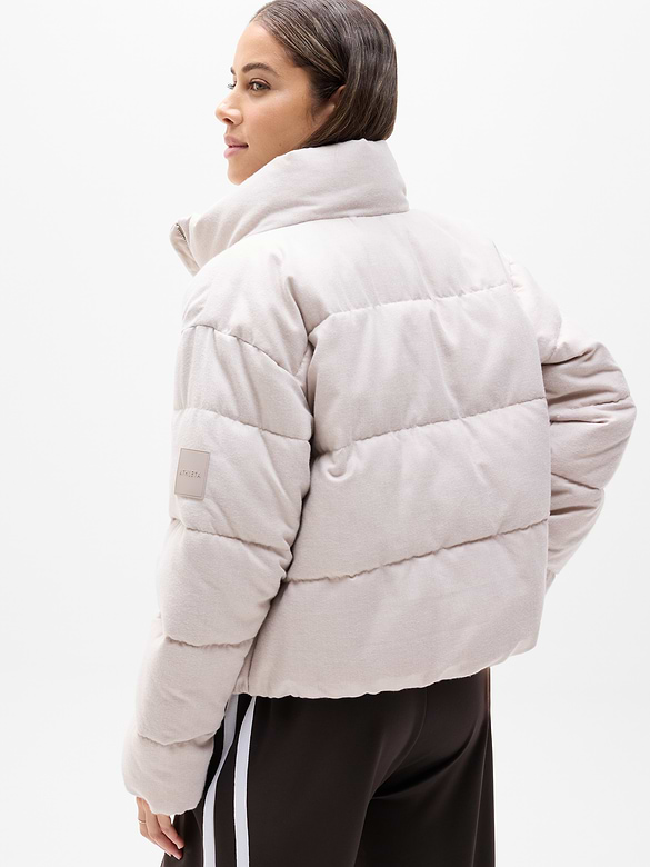 Halo Flannel Puffer Jacket