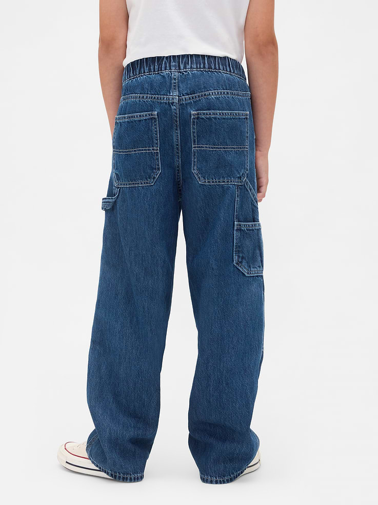 Image number 4 showing, Kids Easy Baggy Carpenter Jeans